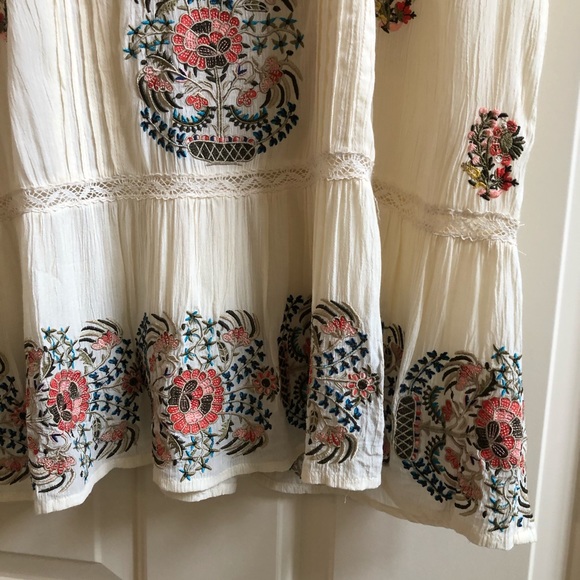 Sundance embroidered Fable tunic top • new - Picture 4 of 11